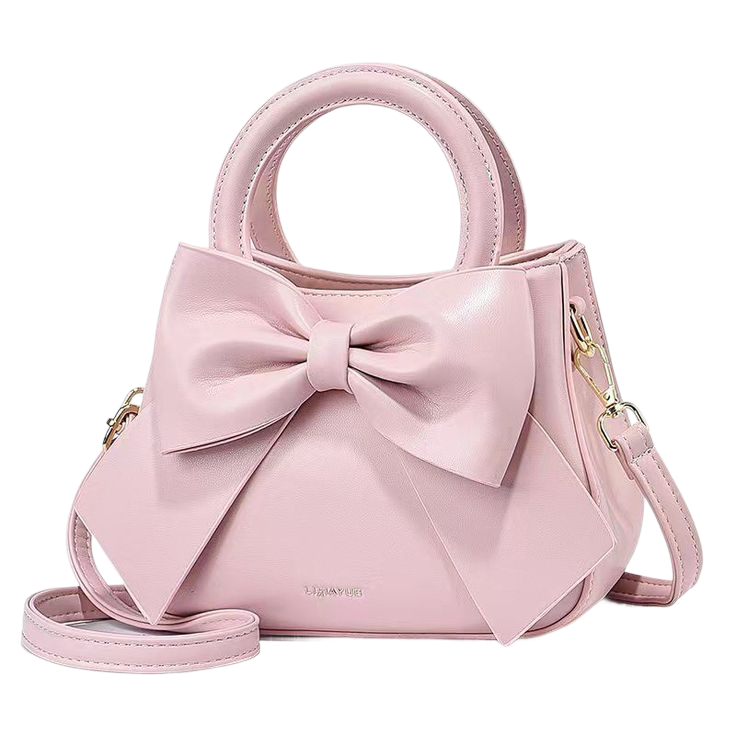 pale purple handbag